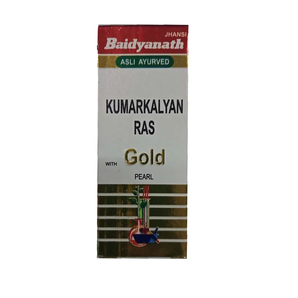 Baidyanath Jhansi Kumar Kalyan Ras, 10 Tablets-1.webp